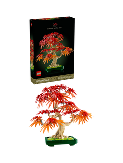 LEGO Botanicals Japanese Red Maple Bonsai Tree 10348, Multi
