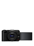 Canon EOS R50 V Compact System Camera with RF-S 14-30mm Power Zoom Lens, 4K Ultra HD, 24.2MP, Wi-Fi, Bluetooth, 3” Vari-Angle Touch Screen, Black