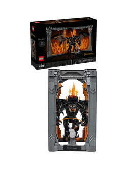 LEGO Icons The Lord of the Rings: Balrog Book Nook Building Kit for Adults 10367, Multi