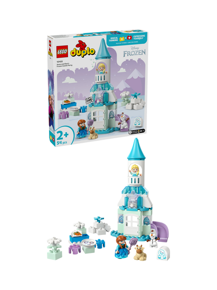 LEGO DUPLO10455 Disney Anna & Elsa's Frozen Castle Set, Multi
