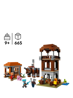 LEGO Minecraft 21278 The Pillager Outpost & Ravager - view 2, Multi