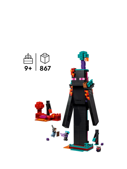 LEGO Minecraft The Enderman Tower, 21279 - view 2, Multi