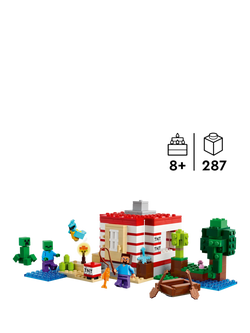 LEGO Minecraft The TNT Jungle House, 21275 - view 2, Multi