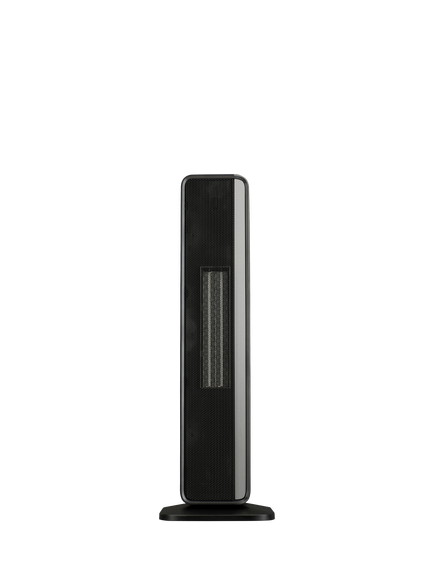 John Lewis Tower Heater, Black, Black