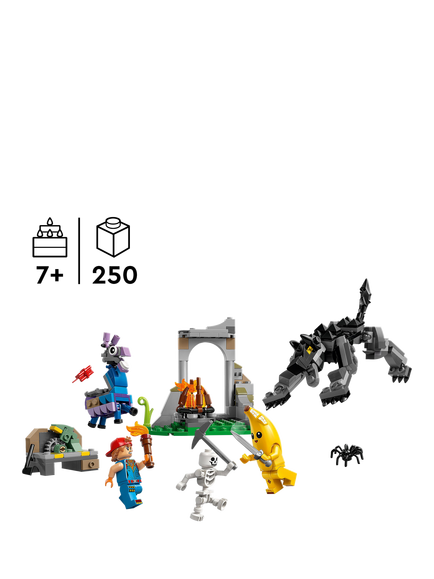 LEGO Fortnite 77075 Peely & Sparkplug’s Camp Toy Set - view 2, Multi