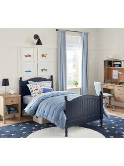 Pottery Barn Kids Catalina Bedside Table, Seadrift - view 2, Seadrift