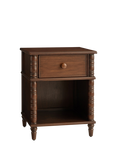 Pottery Barn Kids Elsie Bedside Table, Heritage Walnut