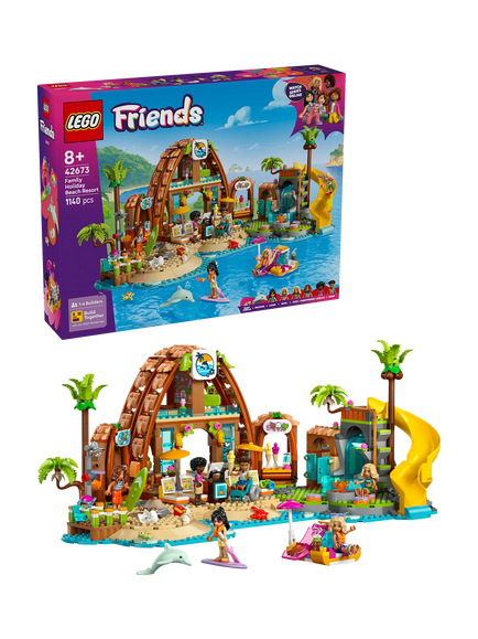 LEGO Friends Family Vacation Beach Resort 42673, Multi