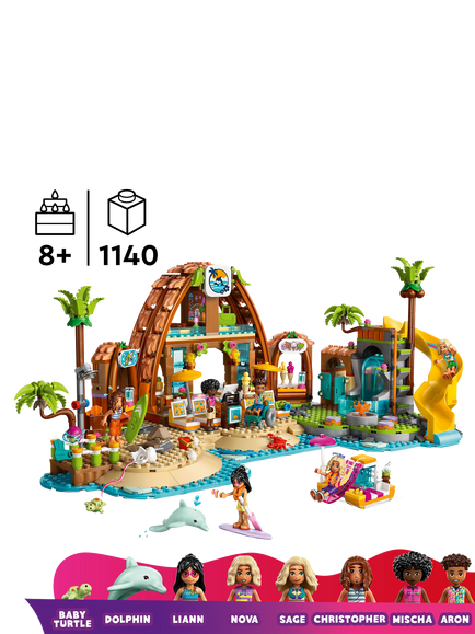 LEGO Friends Family Vacation Beach Resort 42673 - view 2, Multi