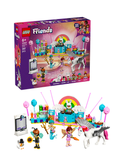 LEGO Friends 42661 Costume Party with Unicorn & Fairy, Multi