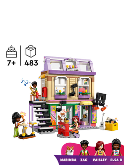 LEGO Friends 42653 Music Store & Apartment - view 2, Multi