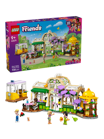LEGO Friends 42671 Plant Cafe & Flower Shop, Multi