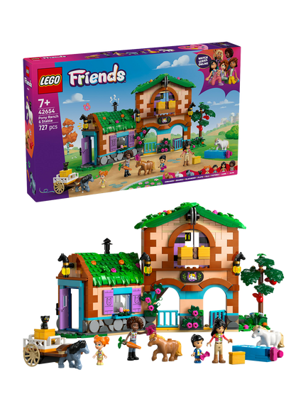 LEGO Friends 42654 Pony Ranch & Stable, Multi