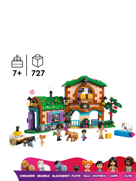 LEGO Friends 42654 Pony Ranch & Stable - view 2, Multi