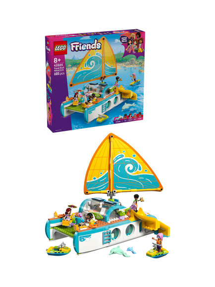 LEGO Friends 42664 Travel Boat Adventure, Multi
