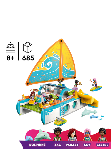 LEGO Friends 42664 Travel Boat Adventure - view 2, Multi