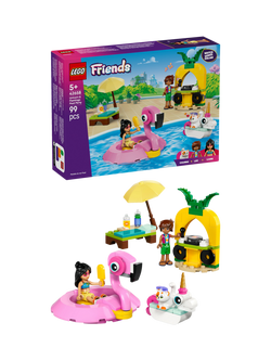 LEGO Friends 42658 Unicorn & Flamingo Pool Party, Multi