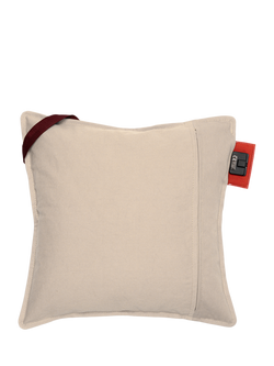 Stoov Ploov Heated Cushion, 45 x 45cm - view 2, Canvas Beige
