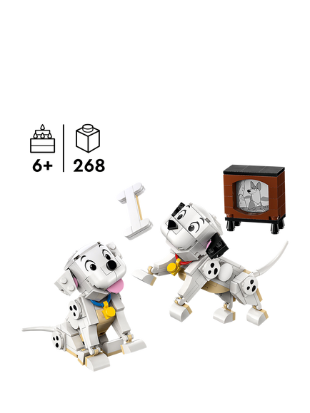 LEGO Disney 43271 Lucky & Penny 101 Dalmatians Puppies Set - view 2, Multi