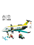 LEGO City 60465 Emergency Air Ambulance Airplane Toy