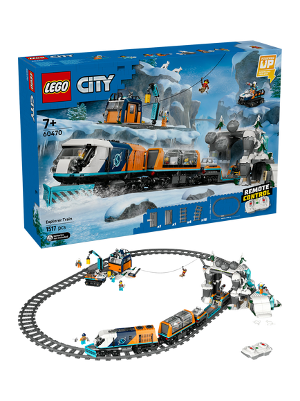 LEGO City Explorers’ Arctic Polar Express Train 60470, Multi