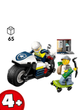 LEGO City 60455 Police Motorcycle Chase Toy Set