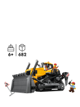 LEGO City 60466 Yellow Bulldozer Construction Vehicle Toy