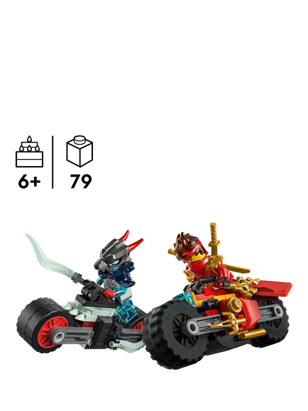 LEGO NINJAGO Kai's Motorcycle Speed Race, 71838 - view 2, Multi