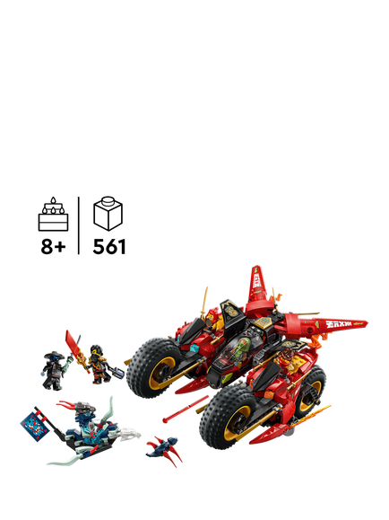 LEGO NINJAGO 71844 Dragons Rising Ninja Combat Vehicle - view 2, Multi