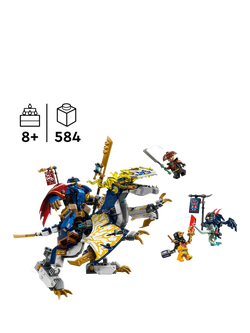 LEGO NINJAGO Rogue's Mech Dragon Rider, 71843 - view 2, Multi