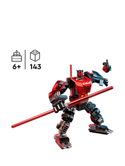 LEGO Star Wars Darth Maul Mech Building Toy 75411 - view 2, Multi