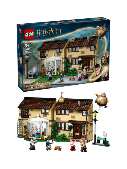 LEGO Harry Potter 76451 Privet Drive: Aunt Marge’s Visit Set, Multi