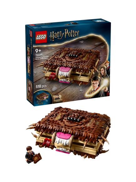 LEGO Harry Potter 76449 Chomping Monster Book of Monsters, Multi