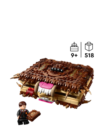 LEGO Harry Potter 76449 Chomping Monster Book of Monsters - view 2, Multi