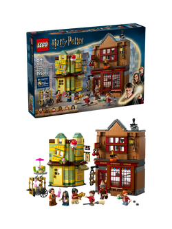 LEGO Harry Potter 76452 Quality Quidditch Supplies & Ice Cream Parlour, Multi