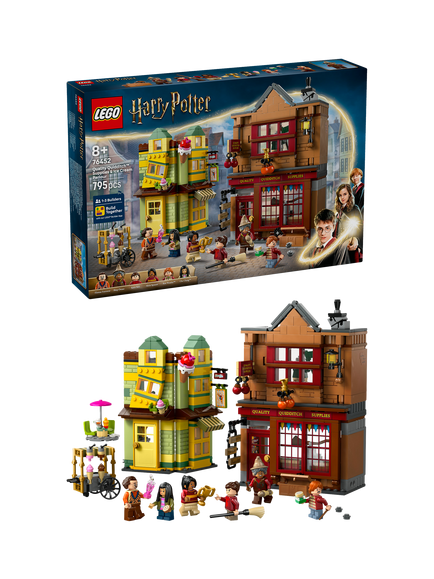 LEGO Harry Potter 76452 Quality Quidditch Supplies & Ice Cream Parlour, Multi