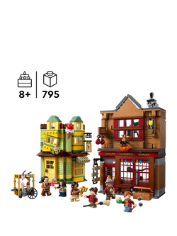 LEGO Harry Potter 76452 Quality Quidditch Supplies & Ice Cream Parlour - view 2, Multi