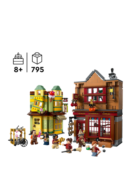 LEGO Harry Potter 76452 Quality Quidditch Supplies & Ice Cream Parlour - view 2, Multi