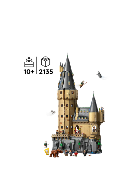 LEGO Harry Potter 76454 Hogwarts Castle: The Main Tower Set - view 2, Multi