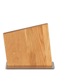 Le Creuset Magnetic Oak Wood Empty Knife Block