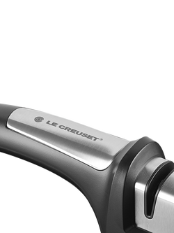 Le Creuset 2-Stage Kitchen Knife Sharpener - view 2, Stainless Steel