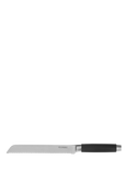 Le Creuset Black Phenolic Handle Stainless Steel Blade Bread Knife, 20cm