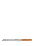 Le Creuset Olive Wood Handle Damascus Steel Blade Bread Knife, 20cm
