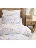 Pottery Barn Kids Reversible Floral Horse Duvet Cover, Single, Multi