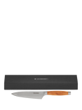 Le Creuset Olive Wood Handle Damascus Steel Blade Chef's Knife, 15cm