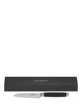 Le Creuset Black Phenolic Handle Stainless Steel Blade Santoku Knife, 13cm