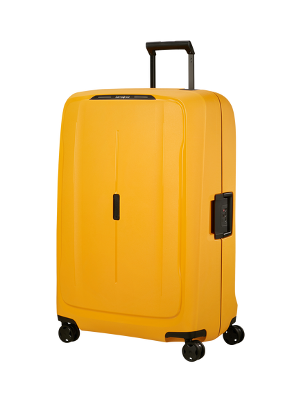 Samsonite Essens 81cm 4-Wheel Extra Large Suitcase, 140L, Radiant Yellow