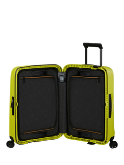 Samsonite Essens 4-Wheel 55cm Recycled Cabin Case - view 2, Lime