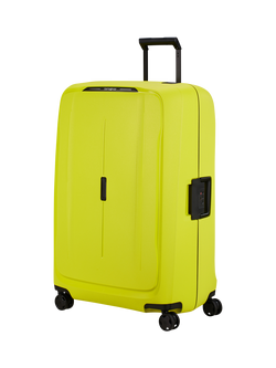 Samsonite Essens 81cm 4-Wheel Extra Large Suitcase, 140L, Lime