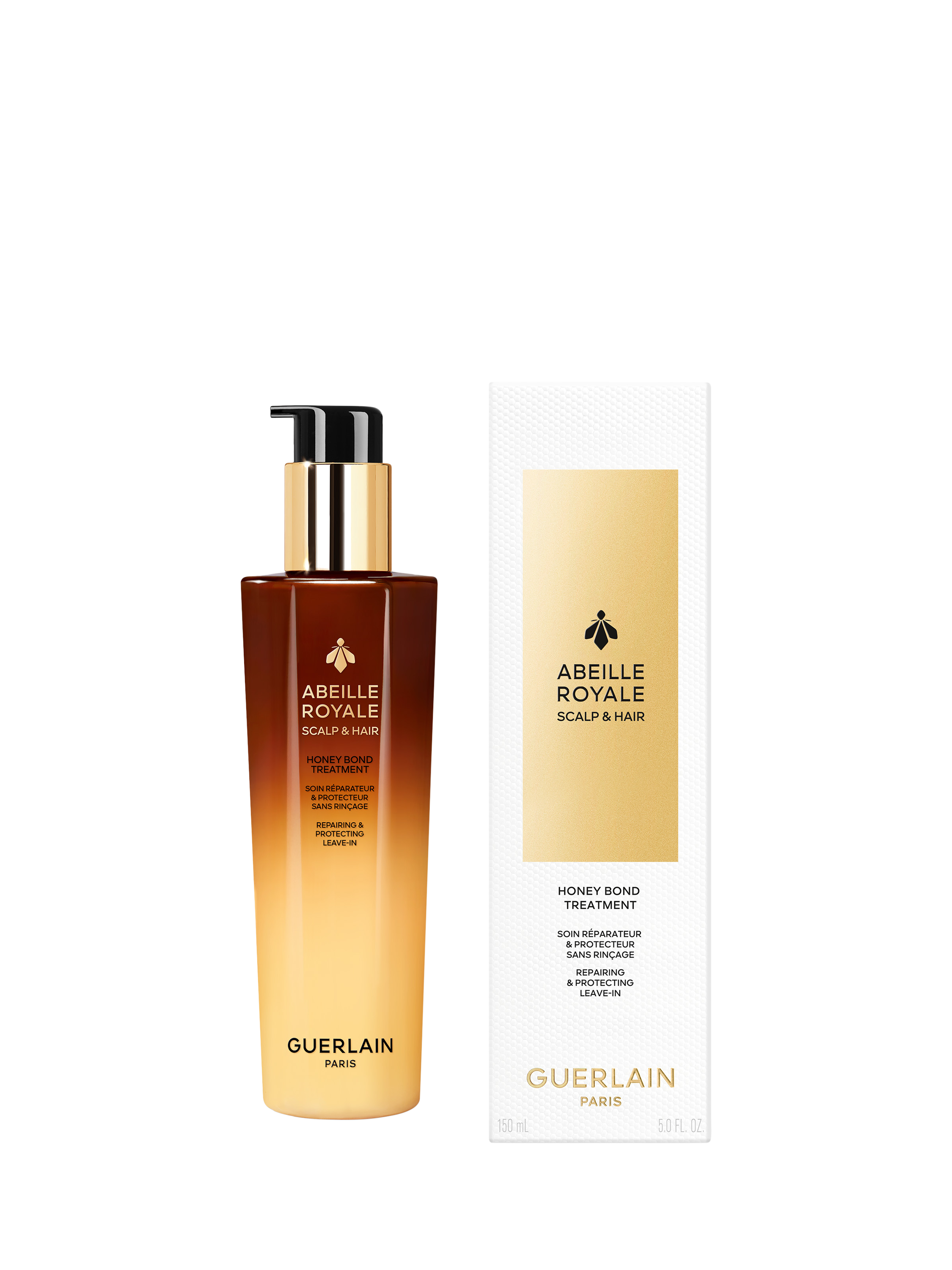 Product image 10 of 10, which shows Guerlain Abeille Royale Honey Bond Treatment Leave-In Care, 150ml